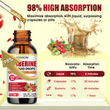 KEDISOM Berberine Drops packaging side view