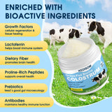 KEDISOM Bovine Colostrum Powder 240g mixed in a glass