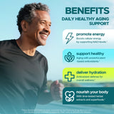 KEDISOM Liposomal NAD+ Supplement 113g bottle back view