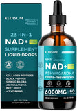 KEDISOM Liposomal NAD+ Supplement 113g bottle front view