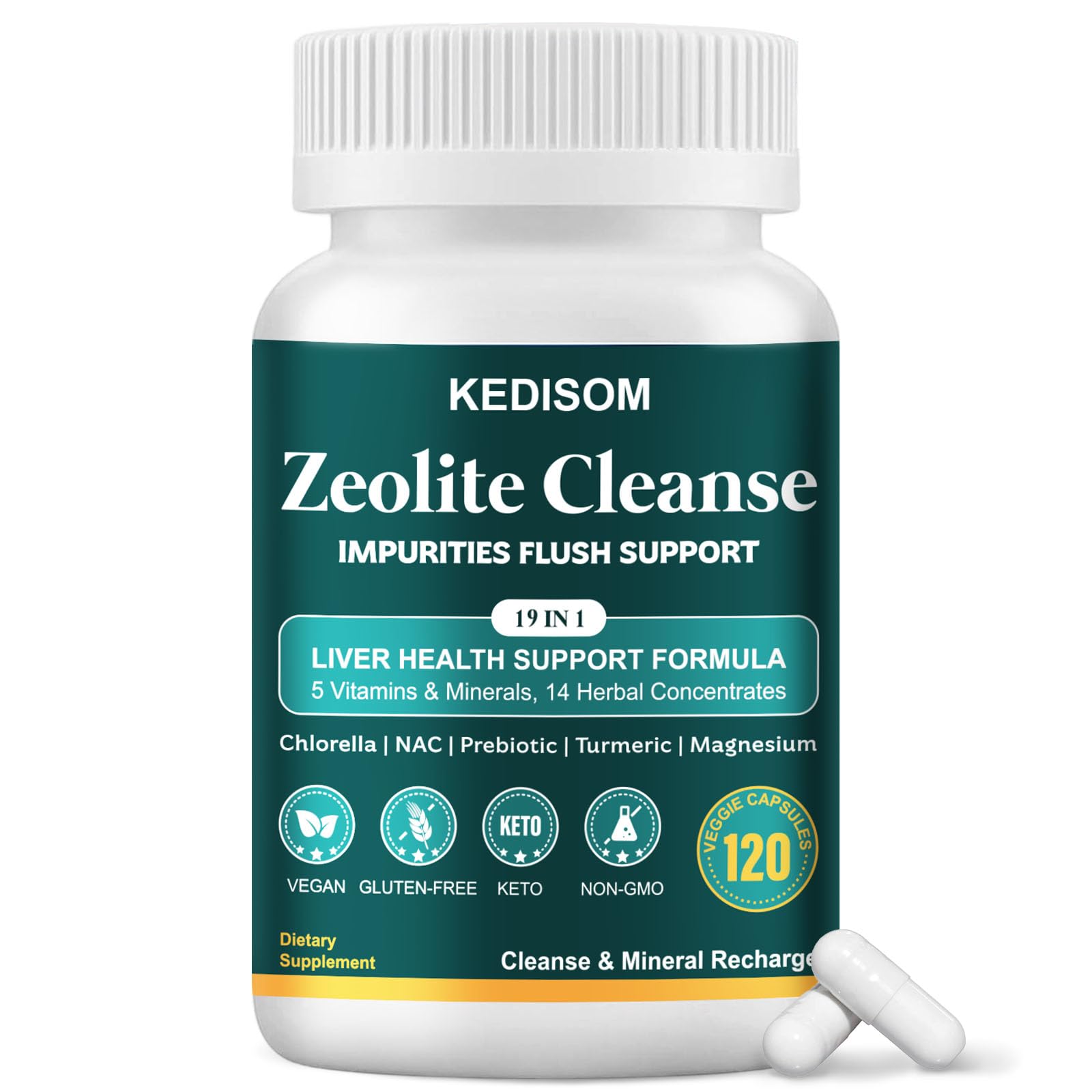 KEDISOM Noni Supplement 19 in 1 Advanced Complex 120g front view