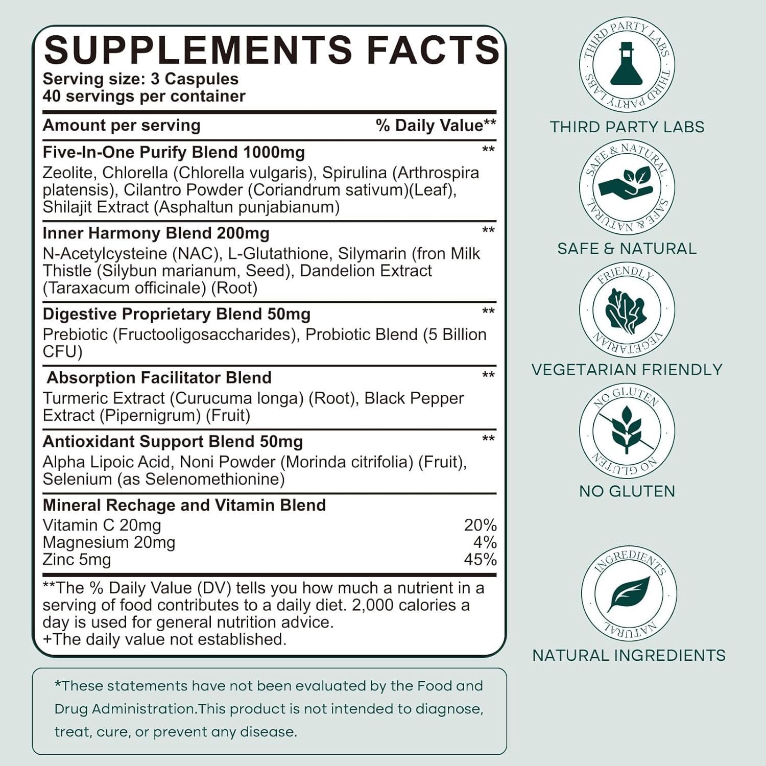 KEDISOM Noni Supplement bottle with capsules