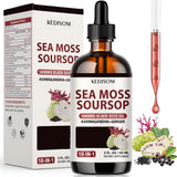 KEDISOM Sea Moss Liquid Drops bottle front view