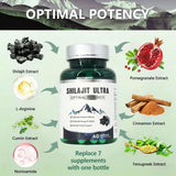 KEGECOL Shilajit Capsules on a wooden table