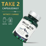 KEGECOL Shilajit Capsules with a measuring spoon