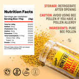 Kelley's Bee Pollen Granules packaging side view
