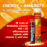 Kenashi Vitamin C + Zinc 20 effervescent tablets packaging