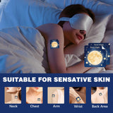 Kensem Sleep Patches on a bedside table