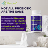 Keptrohy Akkermansia Probiotic 300 Billion AFU bottle on a table
