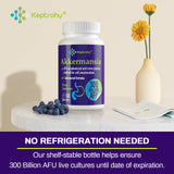 Keptrohy Akkermansia Probiotic 300 Billion AFU capsules in hand