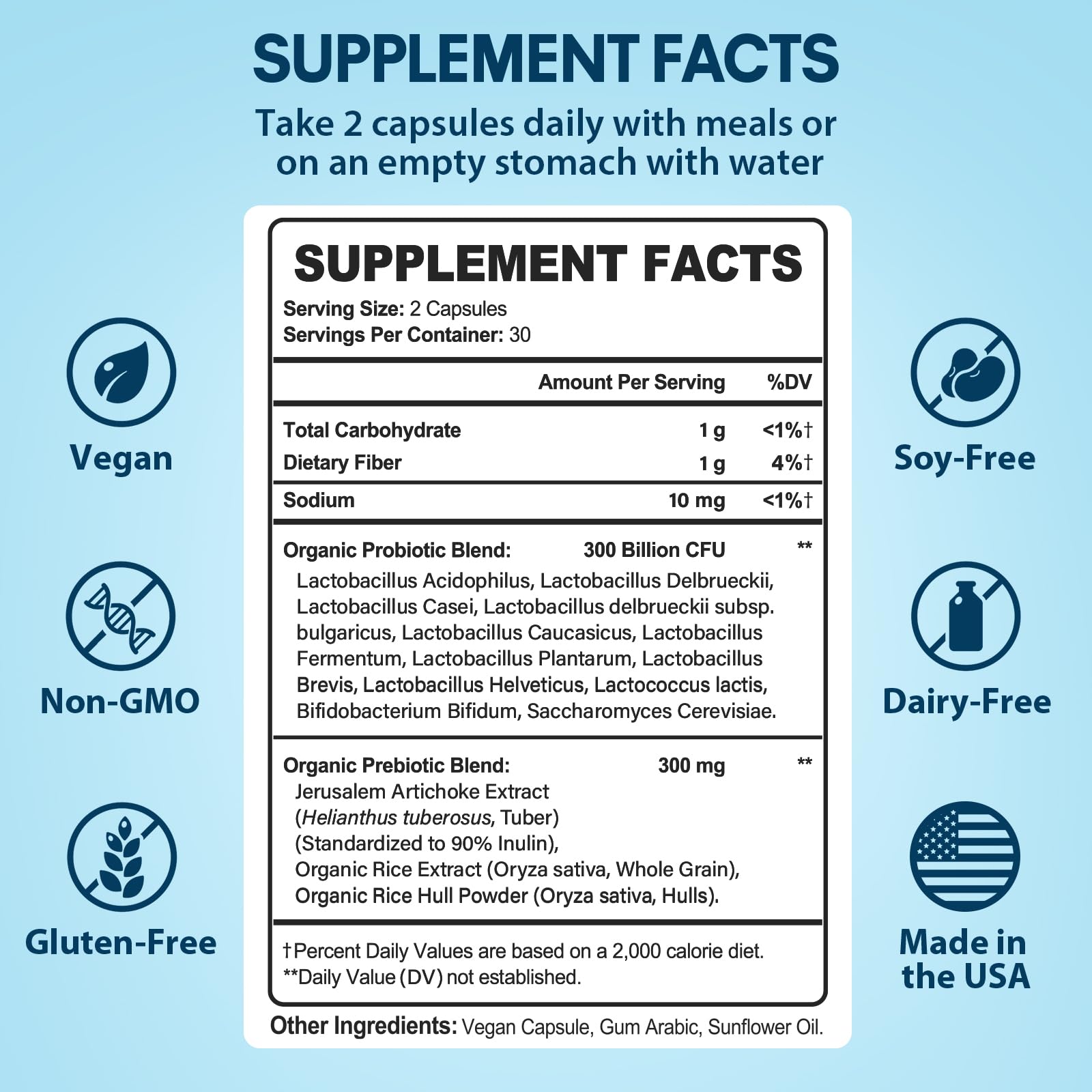 Keptrohy Probiotic Supplement capsules in a bottle