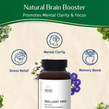 Kerala Ayurveda Brahmi Pearls Bacopa Monnieri bottle with label