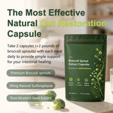 Keravive Hair Advanced Broccoli Sprout Formula capsule with measuring spoon