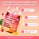 Kereeao Biotin Supplement ingredients list close-up