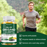 Keszciy Oil of Oregano Softgels with packaging details