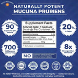 Keter Wellness Mucuna Pruriens 700mg capsules with packaging
