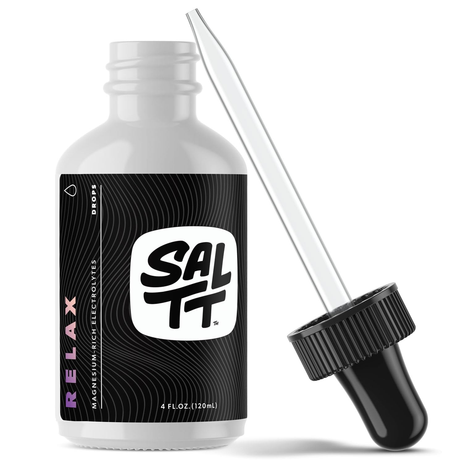 Keto Chow SALTT daily wellness Magnesium Drops 113g front view