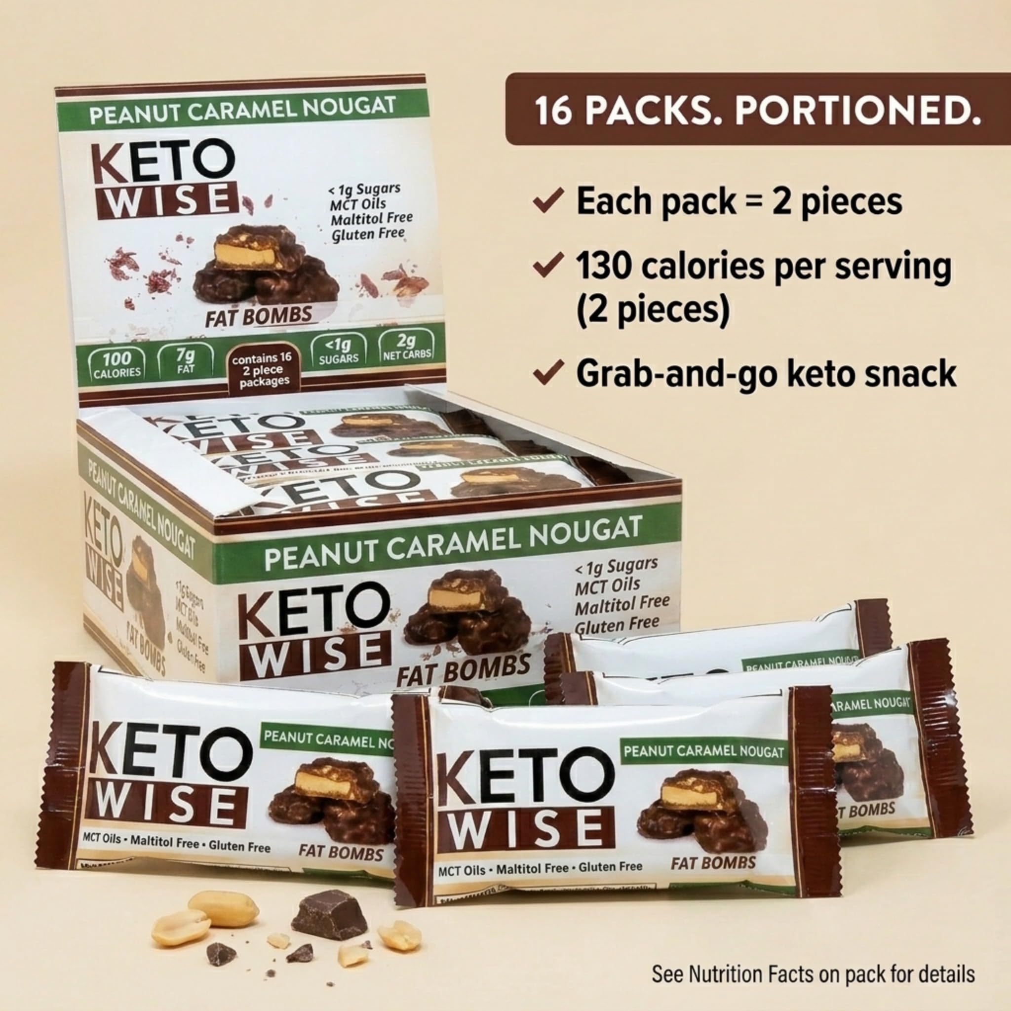 Keto Wise MCT Oil box side view