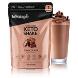 Ketologie Vanilla Keto Protein Shake 28.5oz front view