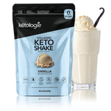 Ketologie Vanilla Keto Protein Shake front view