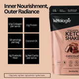 Ketologie Vanilla Keto Protein Shake ingredients list