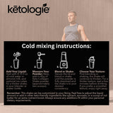 Ketologie Vanilla Keto Protein Shake nutritional information