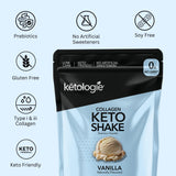 Ketologie Vanilla Keto Protein Shake packaging