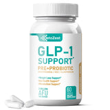 KetoZest GLP-1 Support Probiotic Supplement front view