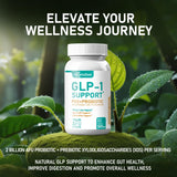 KetoZest GLP-1 Support Probiotic Supplement on a kitchen counter