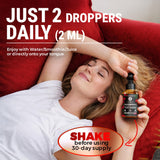 KEY ELEMENTS Liquid Magnesium Glycinate Drops lifestyle scene