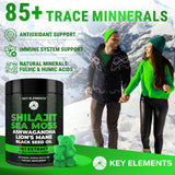 KEY ELEMENTS Shilajit gummies tropical mix flavour with fruit