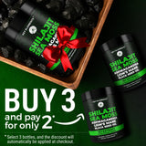 KEY ELEMENTS Shilajit gummies with Sea Moss and Ashwagandha close-up