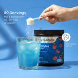 KEY NUTRIENTS Blue Raspberry Electrolyte Powder ingredients list