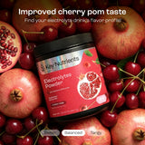KEY NUTRIENTS Cherry Pom Hydration Powder 408g scoop and powder