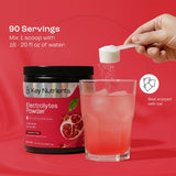 KEY NUTRIENTS Cherry Pom Hydration Powder nutritional information