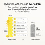 KEY NUTRIENTS Electrolytes Powder Packets ingredients list