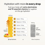 KEY NUTRIENTS Electrolytes Powder Packets Peach Mango lifestyle scene