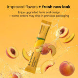 KEY NUTRIENTS Electrolytes Powder Packets Peach Mango packaging