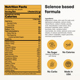 KEY NUTRIENTS Electrolytes Powder Packets Peach Mango single packet close-up