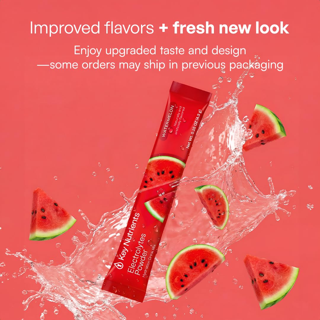 KEY NUTRIENTS Electrolytes Powder Packets watermelon flavour