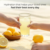 KEY NUTRIENTS Lemonade Electrolyte Powder lifestyle scene