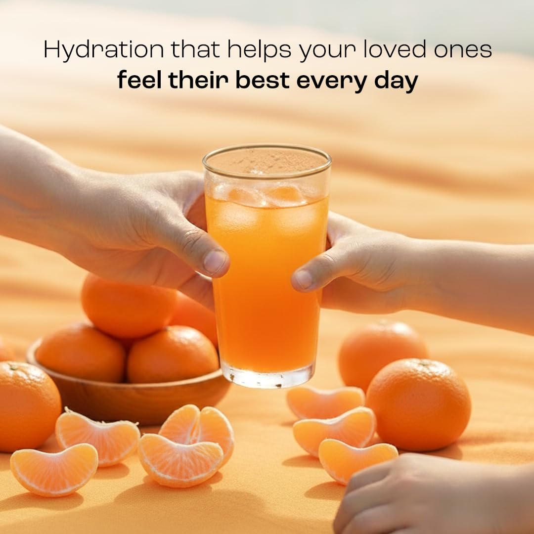 KEY NUTRIENTS Tangy Orange Electrolyte Powder nutritional information