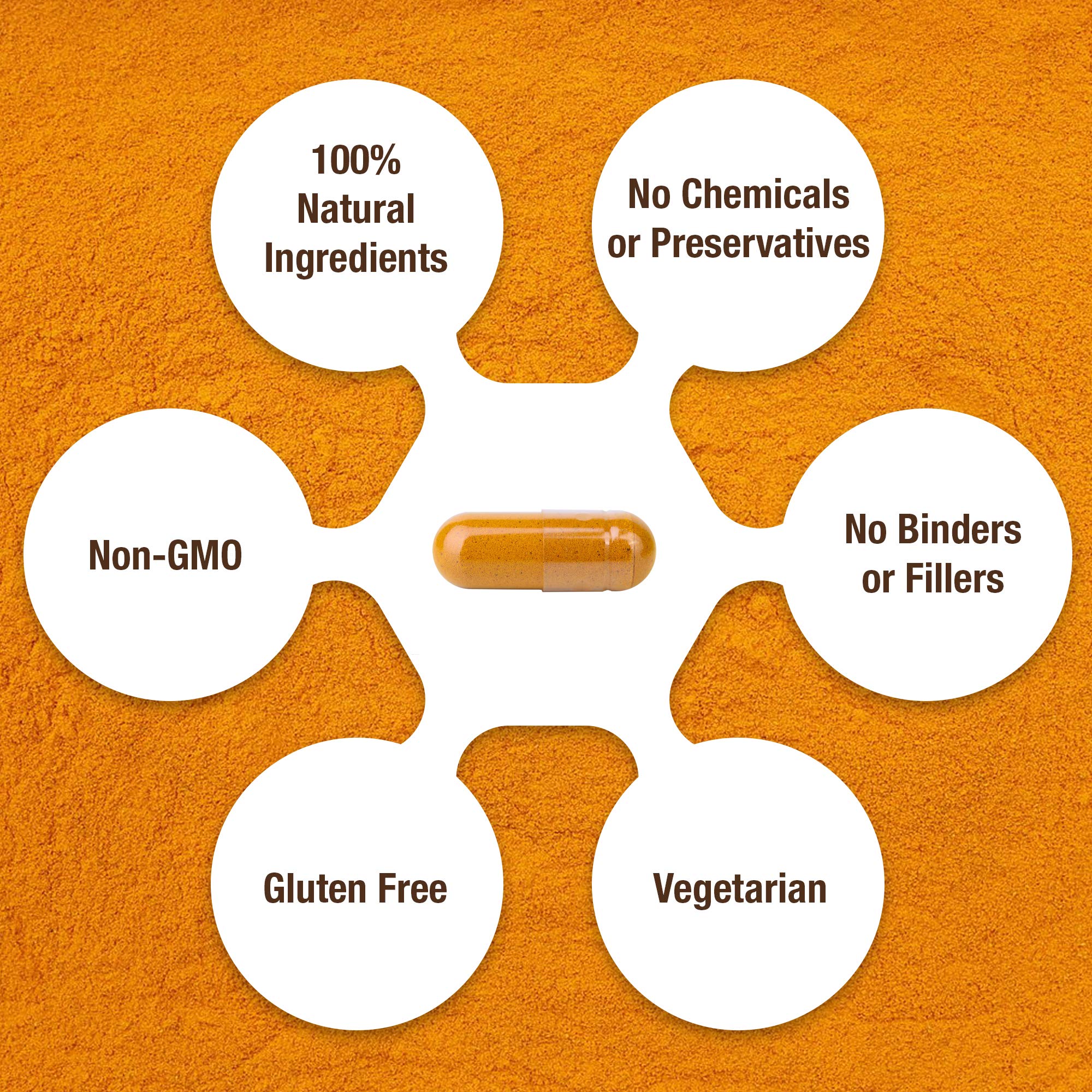 Key Nutrition Turmeric Curcumin Complex 750mg capsules on a wooden surface