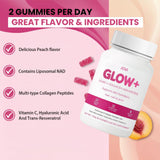 KFASJON Collagen Gummies in a bowl, showcasing the gummy texture