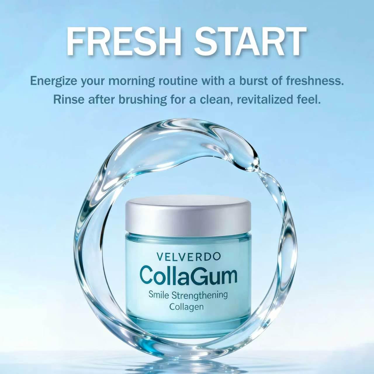 Khmiole Collagen Powder with measuring spoon