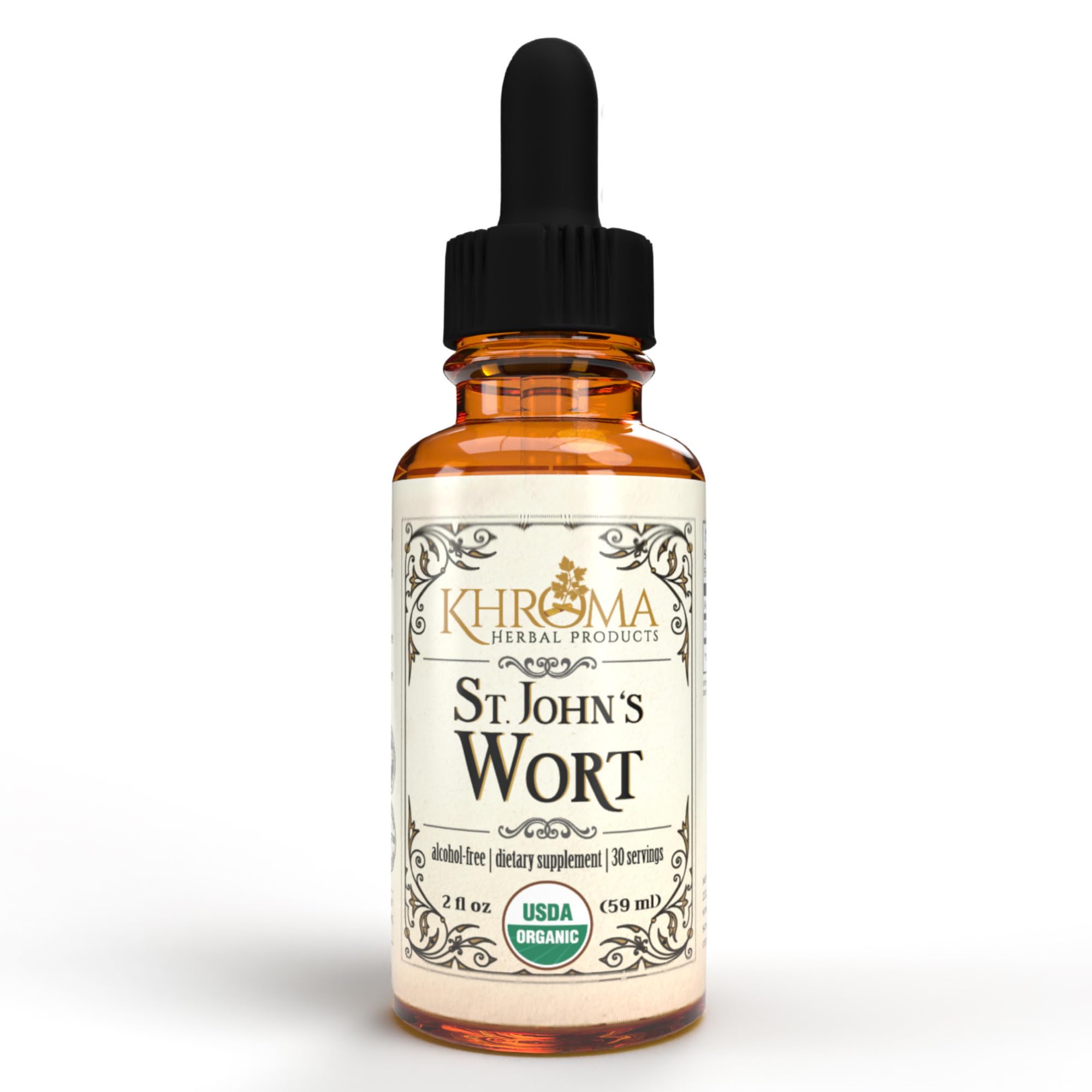 Khroma St. John's Wort Supplement 800mg front view