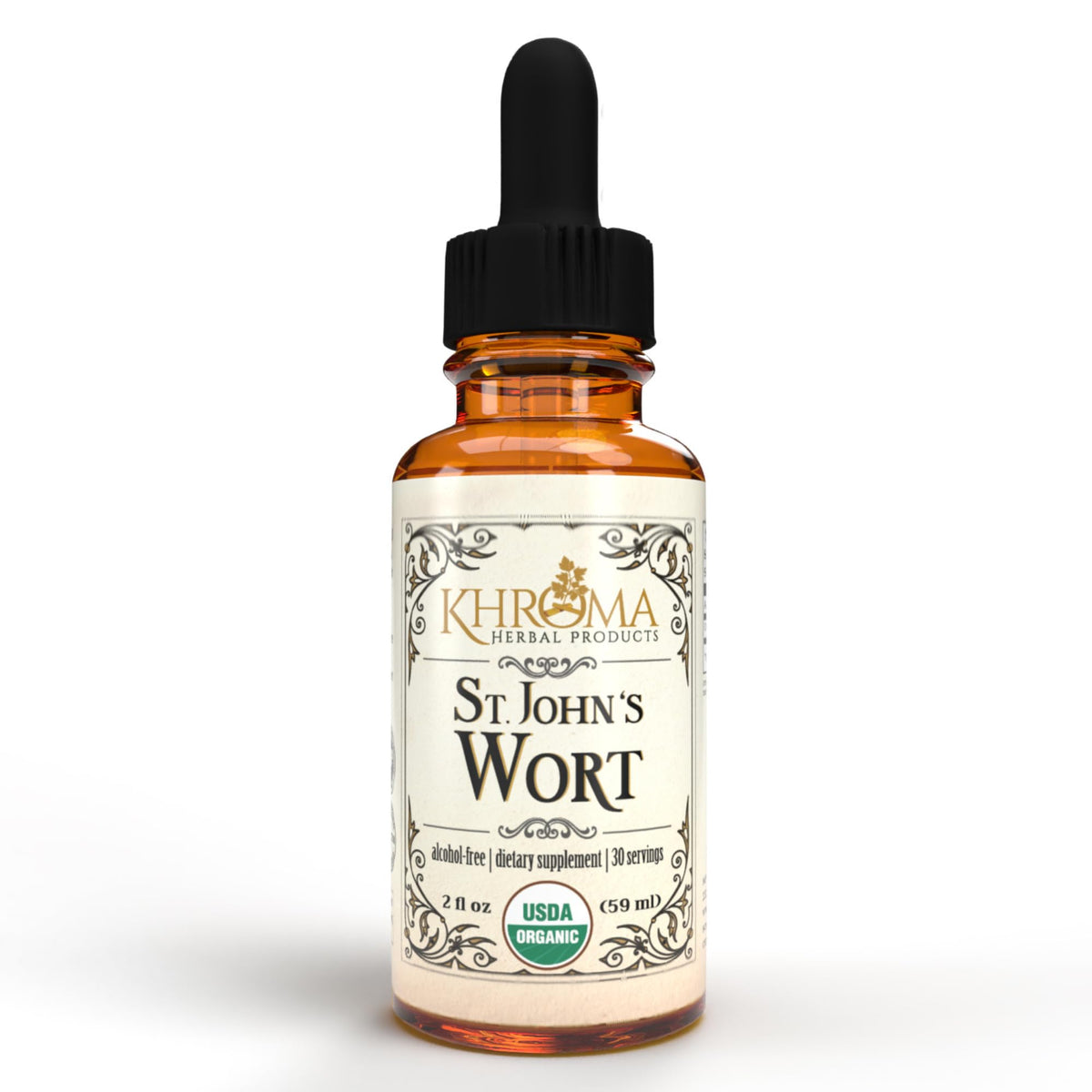 Khroma St. John's Wort Supplement 800mg front view
