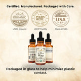 Khroma St. John's Wort Supplement 800mg on a wooden table