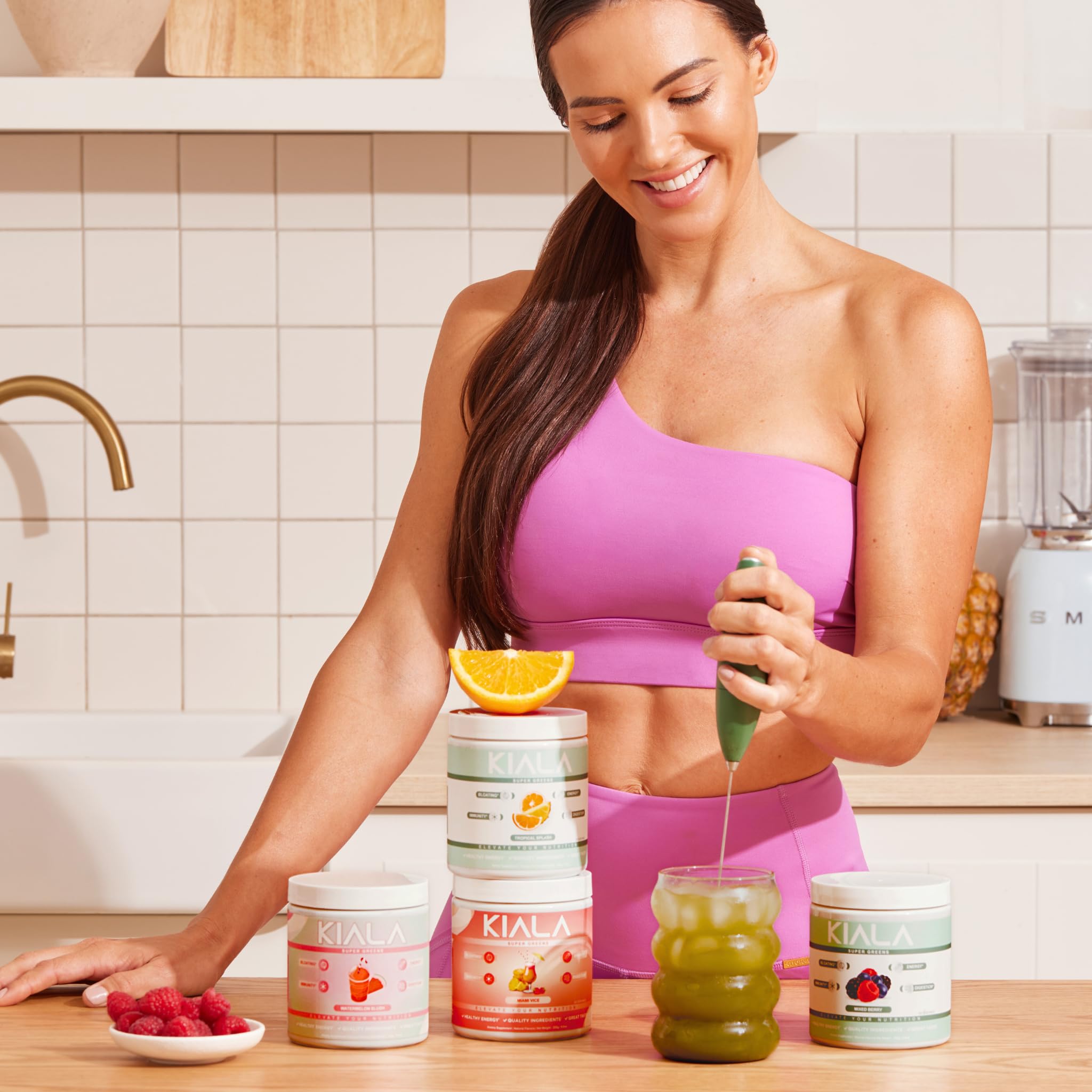 Kiala Nutrition Greens & Superfoods Powder 232g ingredients list