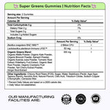 Kiala Nutrition Super Greens Gummies close-up of gummies